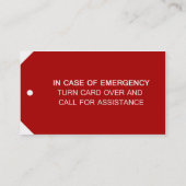 それをあなた自身助けして下さい 名刺 (裏面)