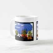 それをあなた自身~の植物農場の庭今育てて下さい コーヒーマグカップ (正面左)