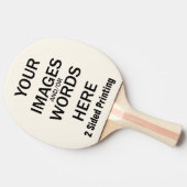 それをあなた自身-卓球ラケット2の側面の印刷して下さい 卓球ラケット (横)