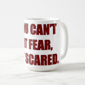 それをおびえさせました成功のマグをして下さい コーヒーマグカップ (正面右)