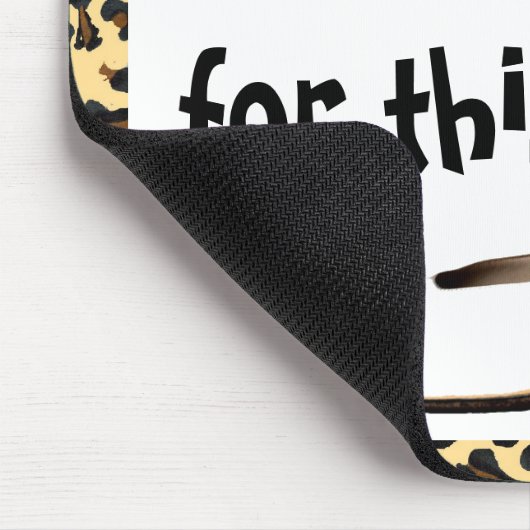 それをして下さい-靴のために調理します マウスパッド (コーナー)