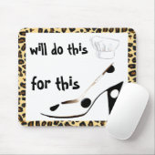 それをして下さい-靴のために調理します マウスパッド (マウス)