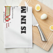 それをすべてすることは私のDNA (DNAの写し)にあります キッチンタオル (四つ折り)