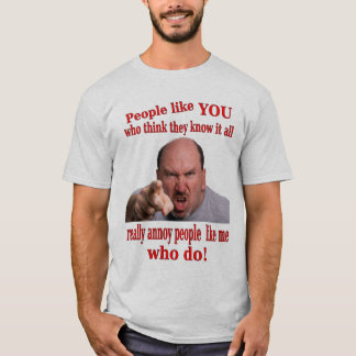 それをすべてのユーモアのあるなTシャツ知って下さい Tシャツ