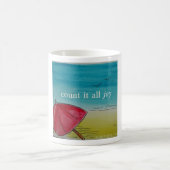 それをすべての喜び-心地よいマグ数えて下さい コーヒーマグカップ (中央)