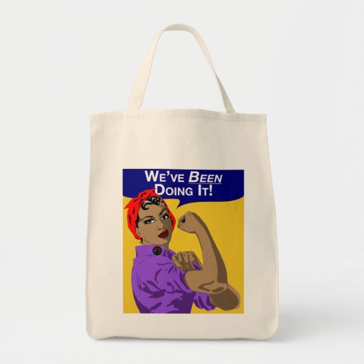 それをする黒いRosie-Weve トートバッグ (正面)