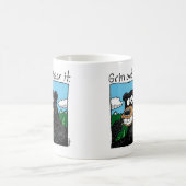 それをにやにや笑って下さい及び耐えて下さい コーヒーマグカップ (中央)