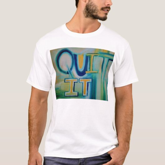 それをやめて下さい Tシャツ (正面)