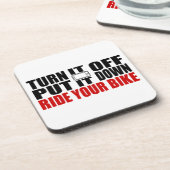 それをオフにして、それを置き、あなたの自転車に乗る コースター (左側)