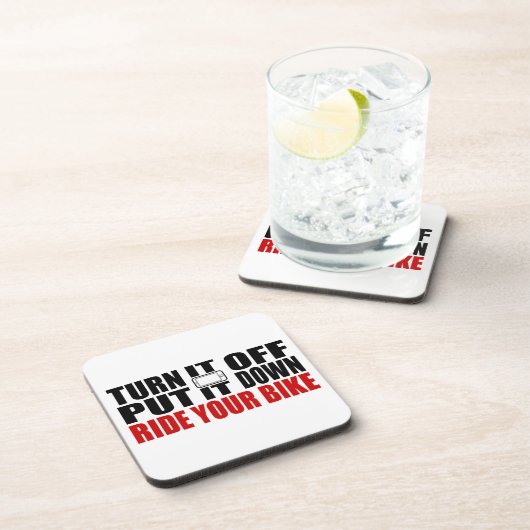 それをオフにして、それを置き、あなたの自転車に乗る コースター (右側)