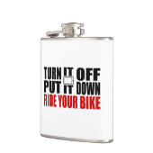 それをオフにして、それを置き、あなたの自転車に乗る フラスク (左)