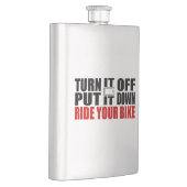 それをオフにして、それを置き、あなたの自転車に乗る フラスク (右)