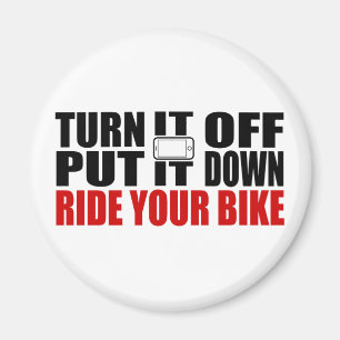 それをオフにして、それを置き、あなたの自転車に乗る マグネット