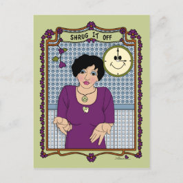 それをオフ_A_ポストカードを押し切る ポストカード