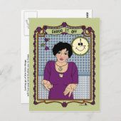 それをオフ_A_ポストカードを押し切る ポストカード (正面/裏面)