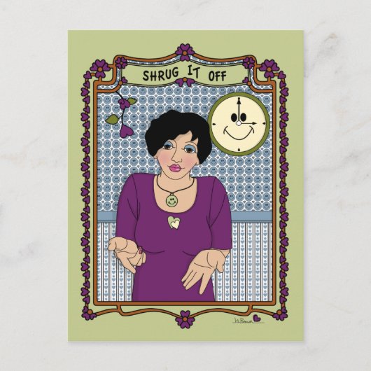 それをオフ_A_ポストカードを押し切る ポストカード (正面)