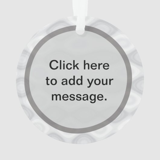 それをカスタマイズ! オーナメント (裏面)