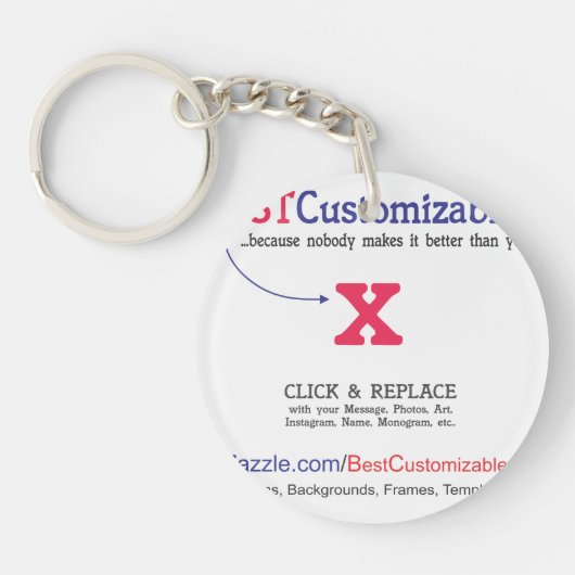 それをカスタマイズ! キーホルダー (正面)