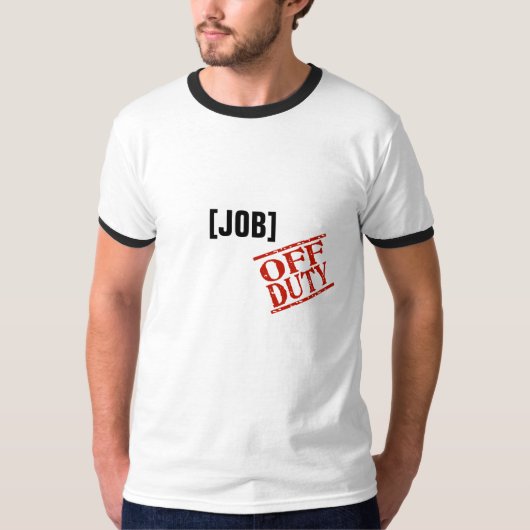それをカスタマイズ! 休みのワイシャツ Tシャツ (正面)