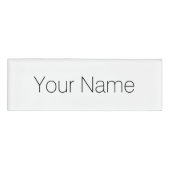 それをカスタマイズ! 名札 (正面)