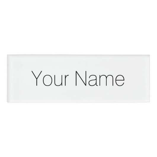 それをカスタマイズ! 名札 (正面)