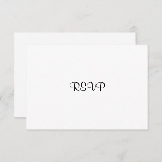 それをカスタマイズ! 無地のなパターン基盤 出欠カード (正面/裏面)