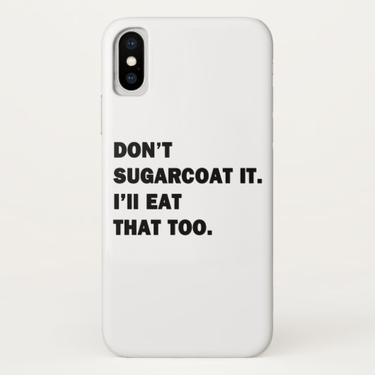 それをサガーコートするな。 Case-Mate iPhoneケース (裏面)