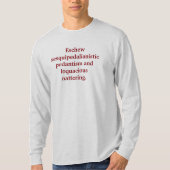 それをシンプル保って下さい Tシャツ (正面)