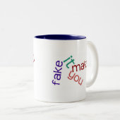 それをマグ偽造して下さい ツートーンマグカップ (正面右)