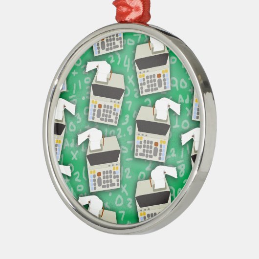 それを上りの加算機パターン加えて下さい メタルオーナメント (左)