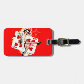 それを上品なラスベガスの荷物のラベル保って下さい ラゲッジタグ (正面横)