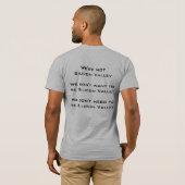 それを乗り越えて下さい Tシャツ (裏面フル)