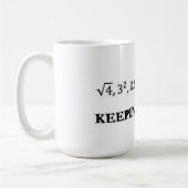 それを保ちます実質のコーヒー・マグ コーヒーマグカップ (左)