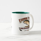 それを保ちます巻き枠のマグ ツートーンマグカップ (正面右)