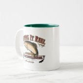 それを保ちます巻き枠のマグ ツートーンマグカップ (正面左)