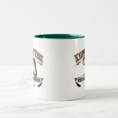 それを保ちます巻き枠のマグ ツートーンマグカップ (中央)