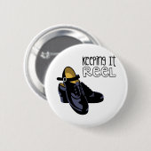 それを保ちます巻き枠 缶バッジ (正面&裏面)