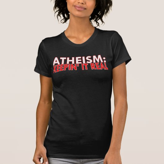 それを保ちます本当の女のワイシャツ Tシャツ (正面)