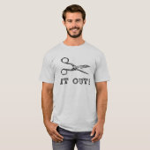 それを切ります切って下さい Tシャツ (正面フル)