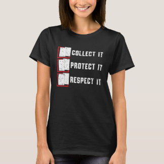 それを収集保護してIt TCGトレーディングカー Tシャツ