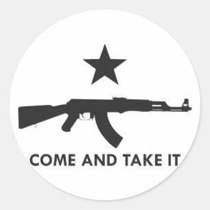 それを取ります来て下さい! (カラシニコフ自動小銃) ラウンドシール