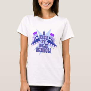 それを古い学校蹴って下さい Tシャツ