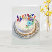 それを吹かないで下さい カード (黄色い花)