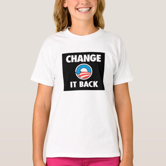 それを変えて下さい Tシャツ (正面)