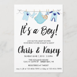 それを夢を見ることは男の子です 招待状