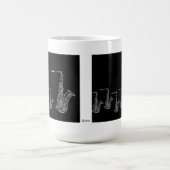 それを大声で注いで下さい コーヒーマグカップ (中央)