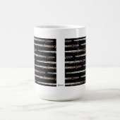 それを大声で注いで下さい コーヒーマグカップ (中央)