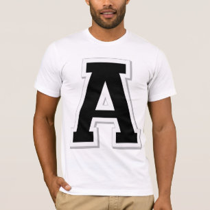 それを大文字黒人男性のティー綴って下さい Tシャツ