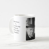 それを好みます人- Churchillのマグ--を取って下さい コーヒーマグカップ (正面左)