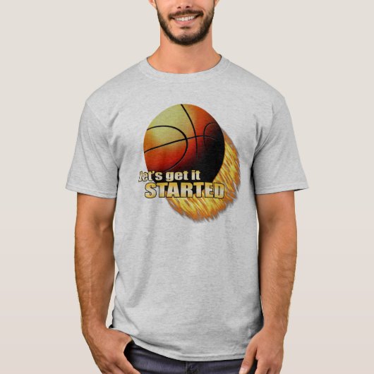 それを始められる得よう Tシャツ (正面)